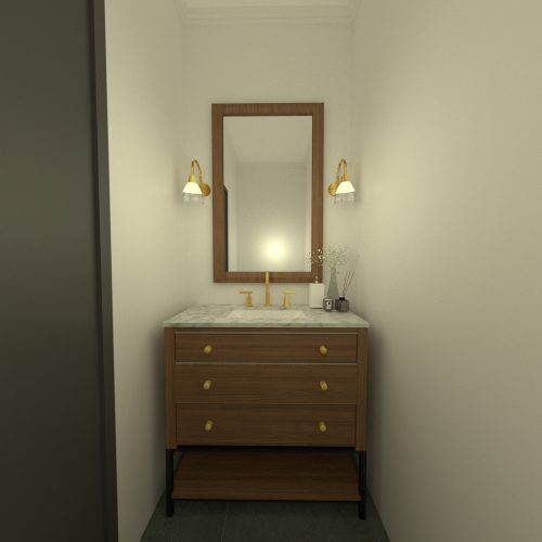 128 Hawley Powder Room